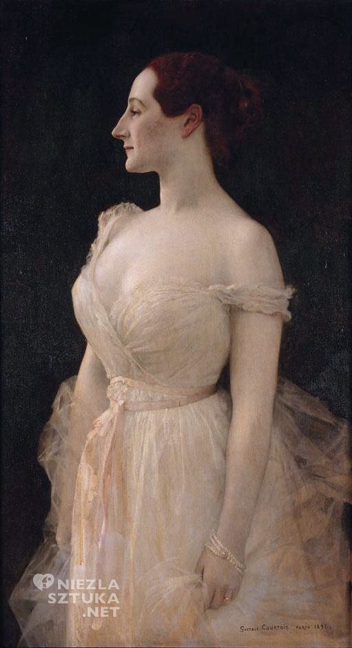 Gustave Courtois, Portret pani Gautreau, Musée d’Orsay, portret kobiety, NIezła Sztuka