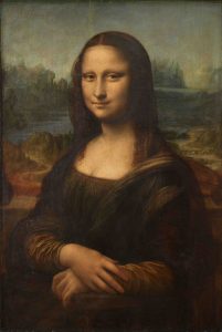 Leonardo da Vinci, Mona Lisa, slajd