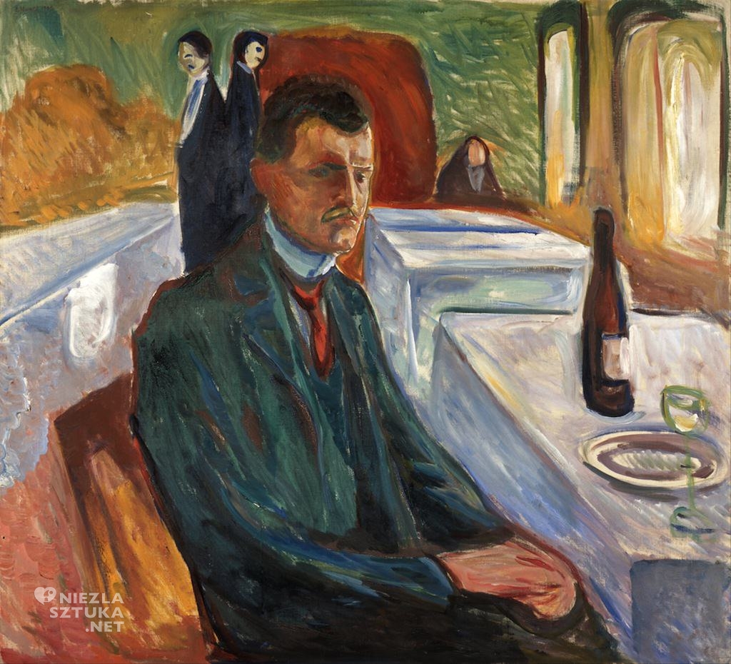Edvard Munch, Autoportret, sztuka, niezła sztuka