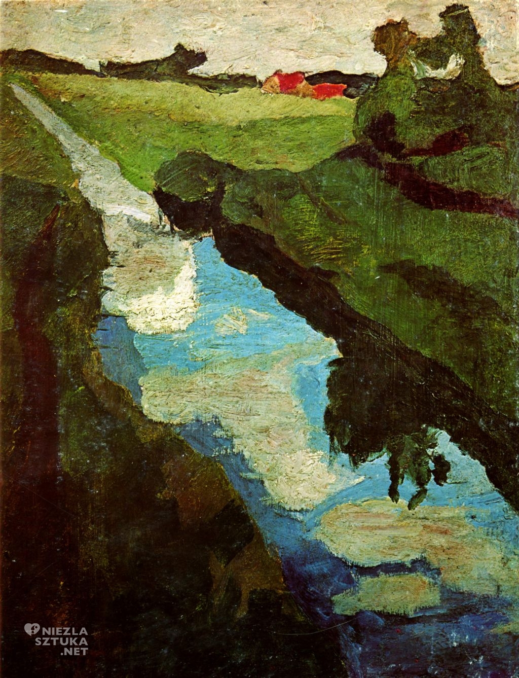 Paula Modersohn-Becker, Autoportret , niemieckie malarstwo, ekspresjonizm, Niezła sztuka