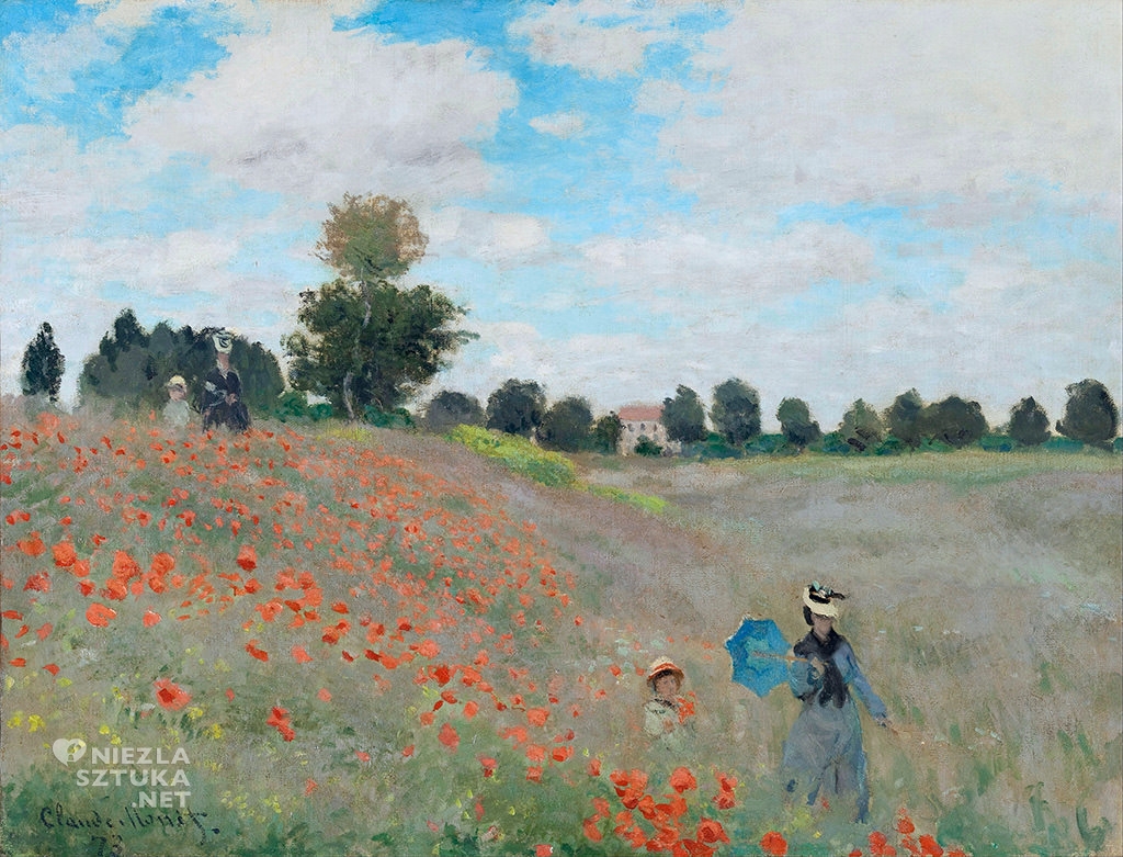 Claude Monet Maki Pole maków