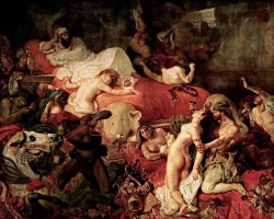 Eugène Delacroix Śmierć Sardanapala Luwr Niezła sztuka