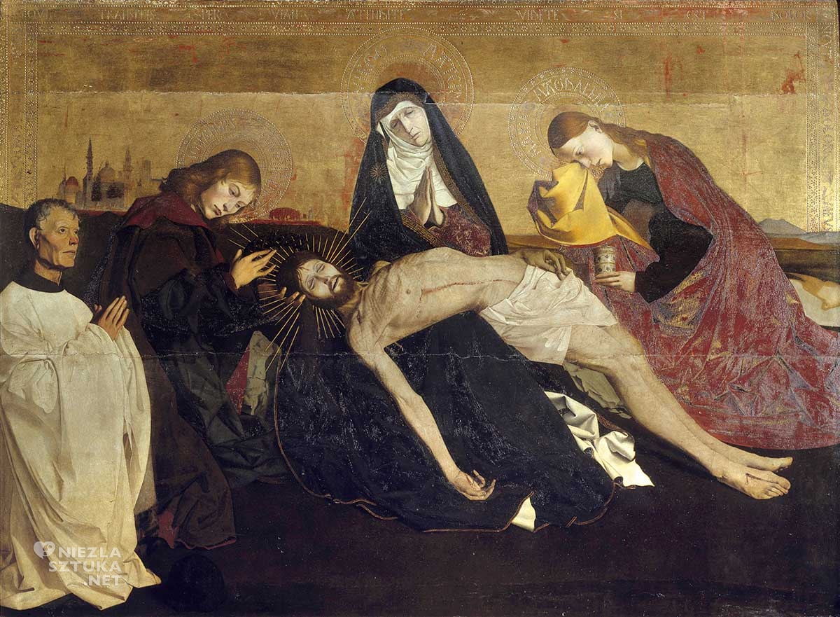 Enguerrand Quarton, Pieta z Awinionu, Niezła sztuka
