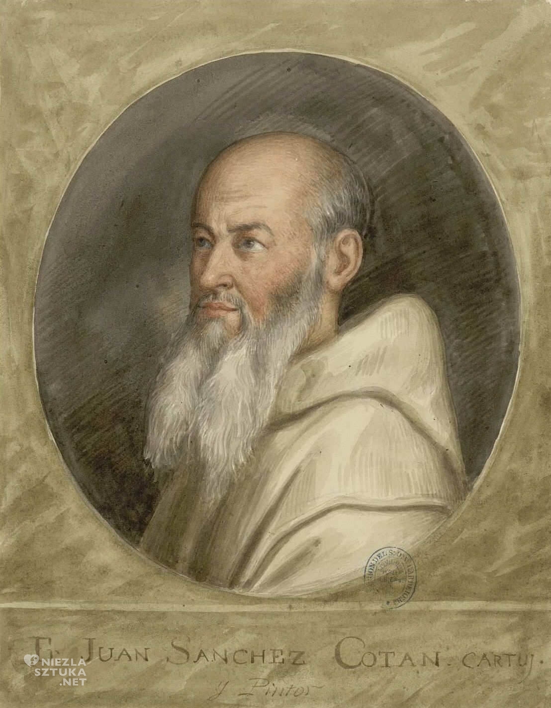 Juan Sanchez Cotan, portret, sztuka hiszpańska, malarstwo hiszpańskie, Niezła sztuka