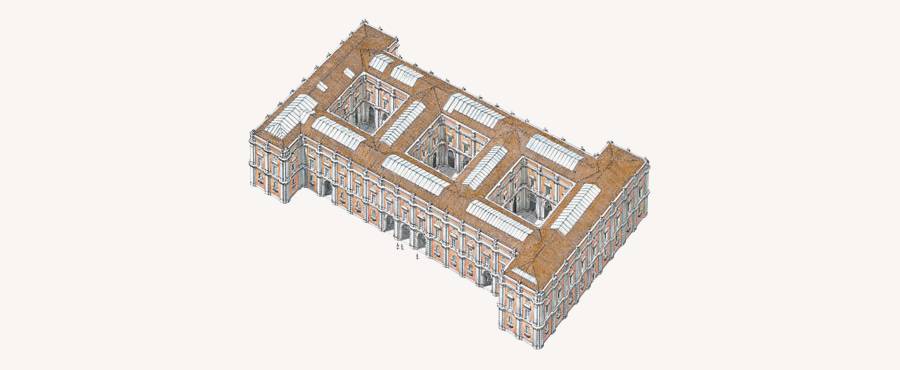 Włochy, Museo di Capodimonte, Neapol, muzeum, plan, budynek. niezła sztuka