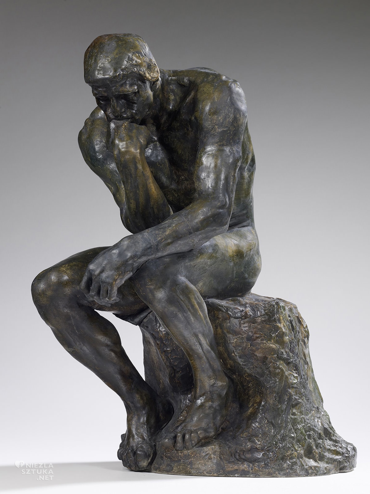 Auguste Rodin, Myśliciel, rzeźba, sztuka francuska, Niezła sztuka