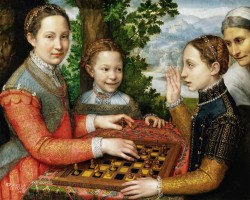 Sofonisba Anguissola, Gra w szachy, Muzeum Narodowe w Poznaniu, Fundacja Raczyńskich, Poznań, sztuka włoska, kobiety w sztuce, Niezła sztuka