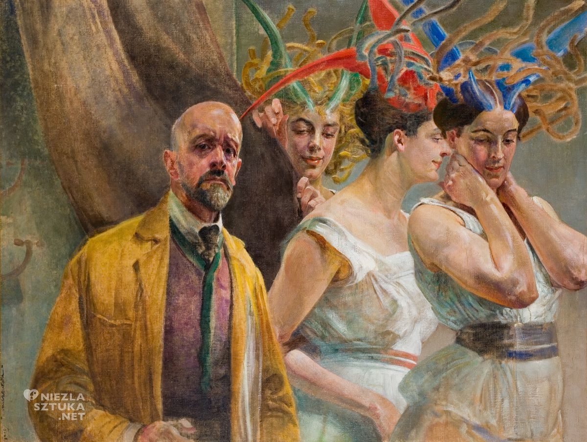 Jacek Malczewski, Autoportret, Gorgony, Maria Balowa, niezła sztuka