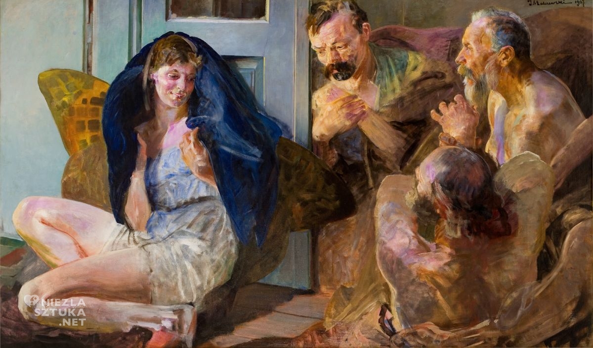 Jacek Malczewski, Zuzanna i starcy, symbolizm, niezła sztuka