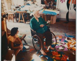Henri Matisse, Lydia Delectorskaya, Matisse w Hotelu Régina w Nicei, kolaż, Matisse przy pracy, Matisse w pracowni, pracownia artysty, twórczy nieład, niezła sztuka