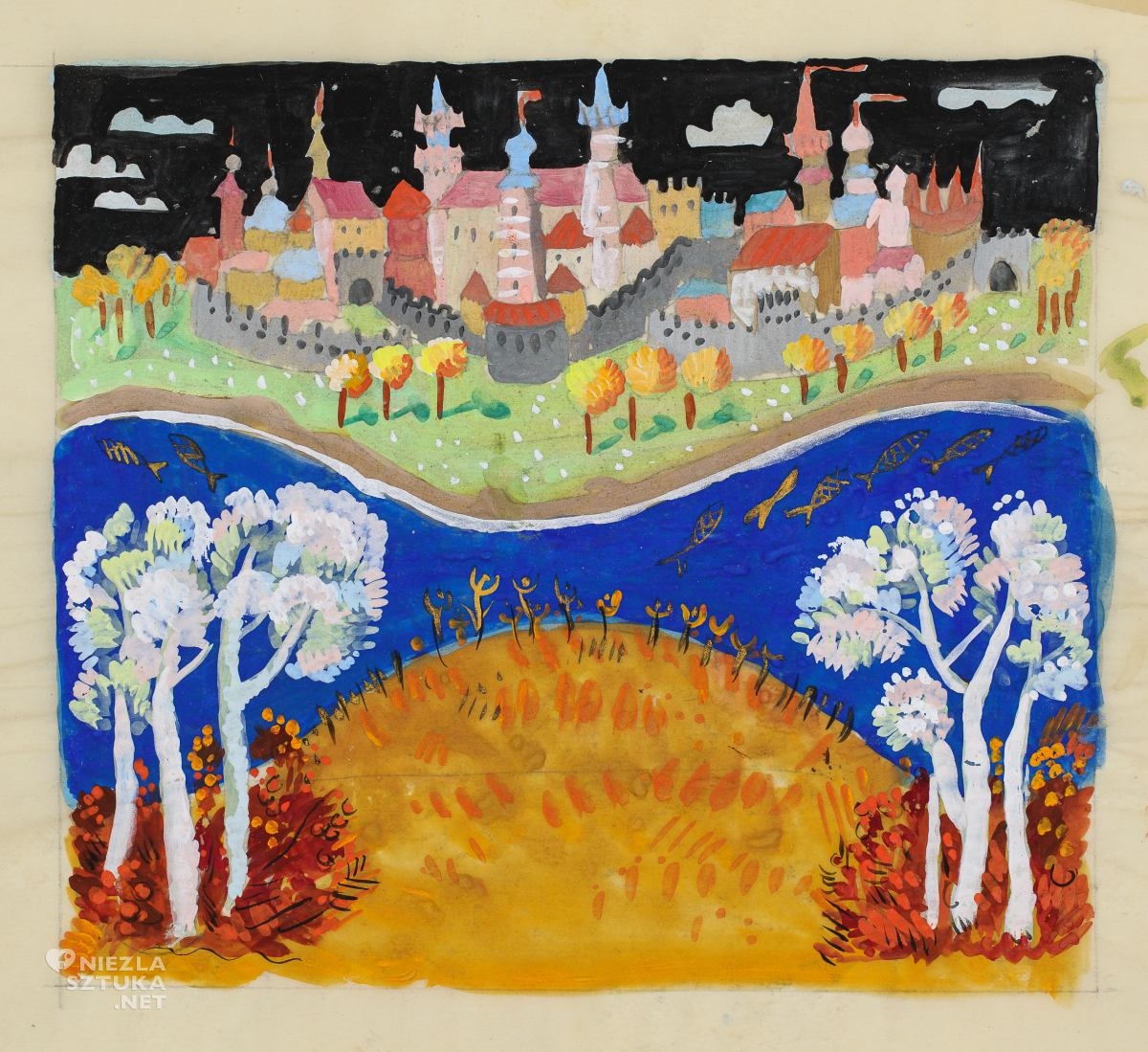 Teresa Roszkowska, Pan Twardowski, scenografia, projekt scenografii, polska artystka, kobiety w sztuce, niezła sztuka